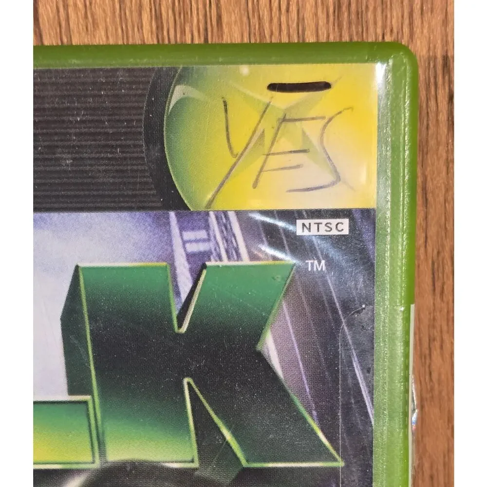 Hulk Original Xbox Game Complete CIB Marvel Universal Interactive